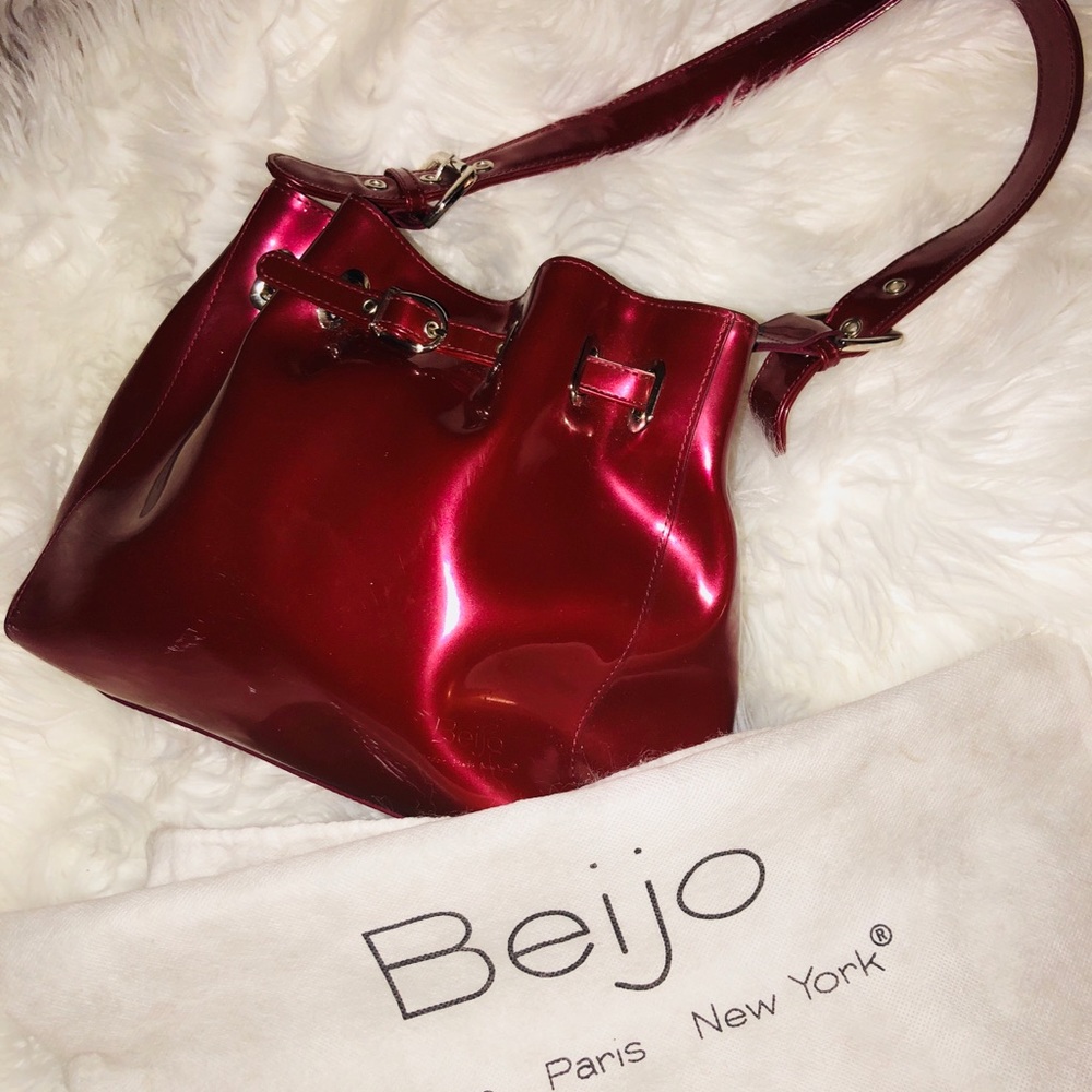 Burgundy beijo Purse/Satchel Handbag